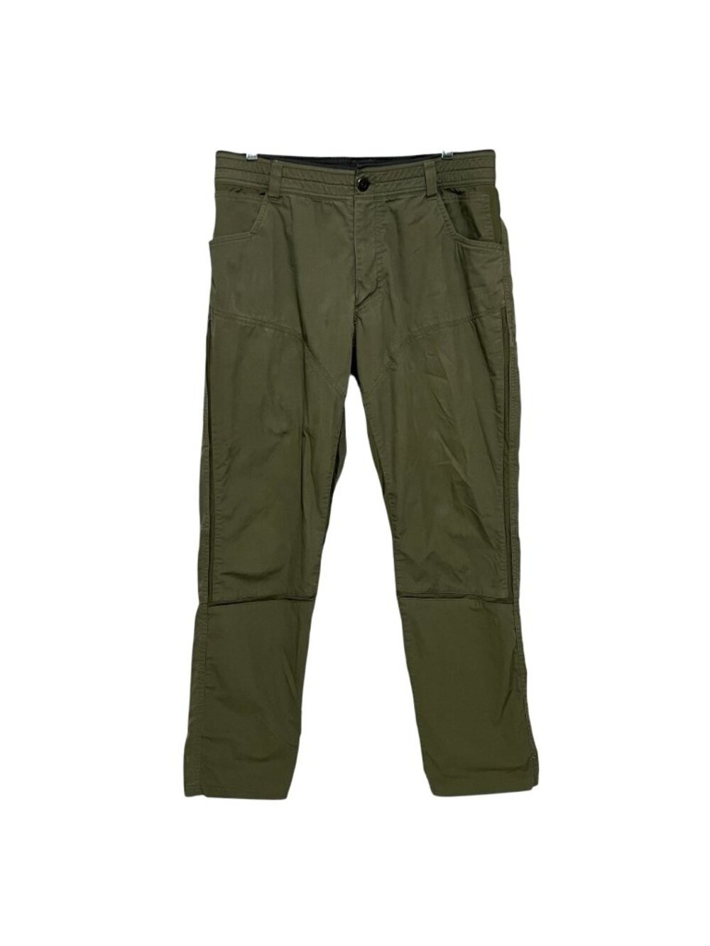 Kuhl Legendary Radkil Pants Mens 36 x 32 Olive Green Hiking Outdoor Utility